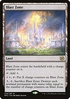 Matte Finish The Brothers' War Blast Zone ( #258 )