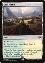 Matte Finish The Brothers' War Brushland ( #259 )