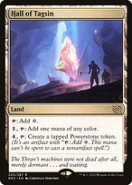 Matte Finish The Brothers' War Hall of Tagsin ( #263 )