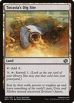 Matte Finish The Brothers' War Tocasia's Dig Site ( #266 )