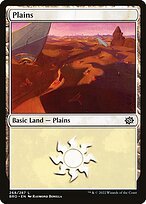 Matte Finish The Brothers' War Plains ( #268 )