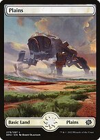 Matte Finish The Brothers' War Plains ( #279 )