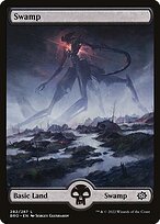 Matte Finish The Brothers' War Swamp ( #282 )