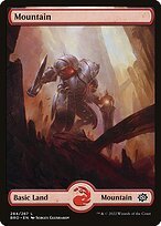 Matte Finish The Brothers' War Mountain ( #284 )