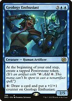 Matte Finish The Brothers' War Geology Enthusiast ( #289 )