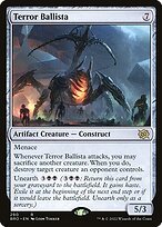 Matte Finish The Brothers' War Terror Ballista ( #290 )