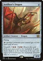 Matte Finish The Brothers' War Artificer's Dragon ( #291 )