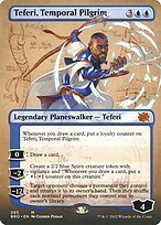 Matte Finish The Brothers' War Teferi, Temporal Pilgrim ( #293 )