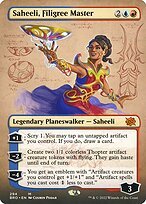 Matte Finish The Brothers' War Saheeli, Filigree Master ( #294 )