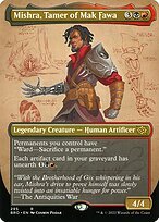 Matte Finish The Brothers' War Mishra, Tamer of Mak Fawa ( #295 )