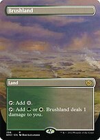 Matte Finish The Brothers' War Brushland ( #298 )