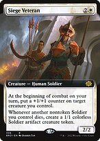 Matte Finish The Brothers' War Siege Veteran ( #306 )