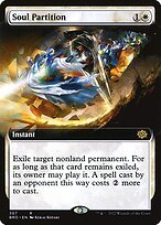 Matte Finish The Brothers' War Soul Partition ( #307 )