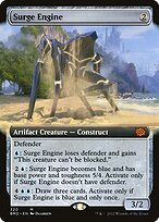 Matte Finish The Brothers' War Surge Engine ( #320 )