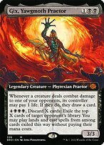 Matte Finish The Brothers' War Gix, Yawgmoth Praetor ( #326 )