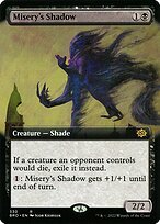 Matte Finish The Brothers' War Misery's Shadow ( #330 )