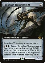 Matte Finish The Brothers' War Razorlash Transmogrant ( #333 )