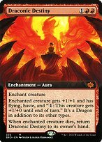 Matte Finish The Brothers' War Draconic Destiny ( #336 )