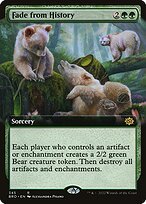Matte Finish The Brothers' War Fade from History ( #345 )