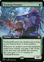 Matte Finish The Brothers' War Teething Wurmlet ( #348 )
