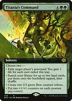 Matte Finish The Brothers' War Titania's Command ( #349 )