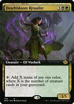 Matte Finish The Brothers' War Deathbloom Ritualist ( #353 )