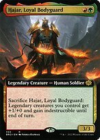 Matte Finish The Brothers' War Hajar, Loyal Bodyguard ( #354 )