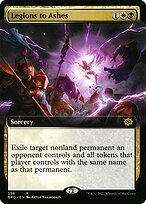 Matte Finish The Brothers' War Legions to Ashes ( #356 )