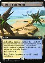 Matte Finish The Brothers' War Fortified Beachhead ( #370 )