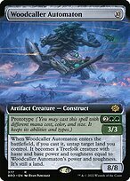 Matte Finish The Brothers' War Woodcaller Automaton ( #377 )