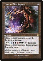 Matte Finish The Brothers' War Retro Artifacts Door to Nothingness ( #14 )