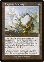 Matte Finish The Brothers' War Retro Artifacts Inspiring Statuary ( #22 )
