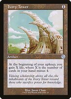 Matte Finish The Brothers' War Retro Artifacts Ivory Tower ( #23 )