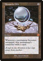 Matte Finish The Brothers' War Retro Artifacts Mesmeric Orb ( #31 )