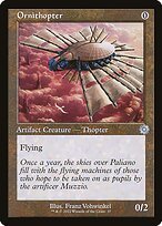 Matte Finish The Brothers' War Retro Artifacts Ornithopter ( #37 )