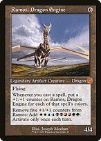 Matte Finish The Brothers' War Retro Artifacts Ramos, Dragon Engine ( #47 )