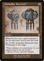 Matte Finish The Brothers' War Retro Artifacts Aetherflux Reservoir ( #65 )