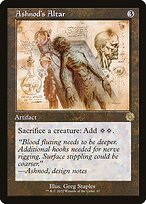 Matte Finish The Brothers' War Retro Artifacts Ashnod's Altar ( #67 )