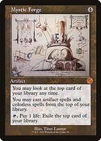 Matte Finish The Brothers' War Retro Artifacts Mystic Forge ( #99 )