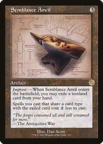 Matte Finish The Brothers' War Retro Artifacts Semblance Anvil ( #115 )