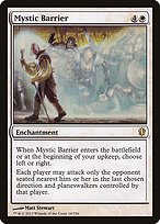 Glossy Finish Commander 2013 Mystic Barrier ( #18 )
