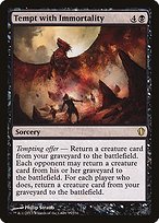 Glossy Finish Commander 2013 Tempt with Immortality ( #95 )