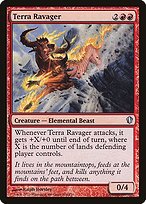 Glossy Finish Commander 2013 Terra Ravager ( #126 )