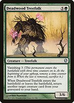 Glossy Finish Commander 2013 Deadwood Treefolk ( #141 )