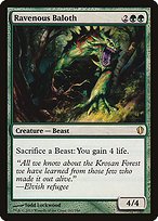 Glossy Finish Commander 2013 Ravenous Baloth ( #165 )
