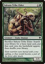 Glossy Finish Commander 2013 Sakura-Tribe Elder ( #168 )
