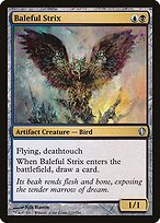 Glossy Finish Commander 2013 Baleful Strix ( #177 )