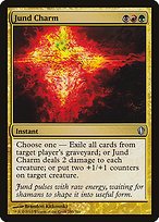 Glossy Finish Commander 2013 Jund Charm ( #195 )