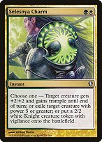 Glossy Finish Commander 2013 Selesnya Charm ( #211 )