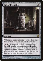 Glossy Finish Commander 2013 Jar of Eyeballs ( #244 )